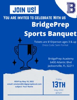 Sports Banquet May 13th